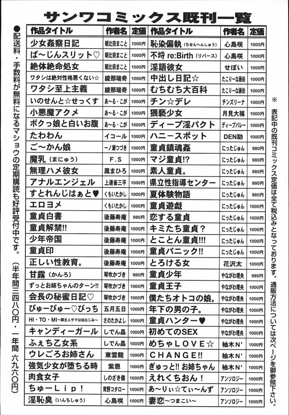 コミック・マショウ 2012年11月号 Page.252