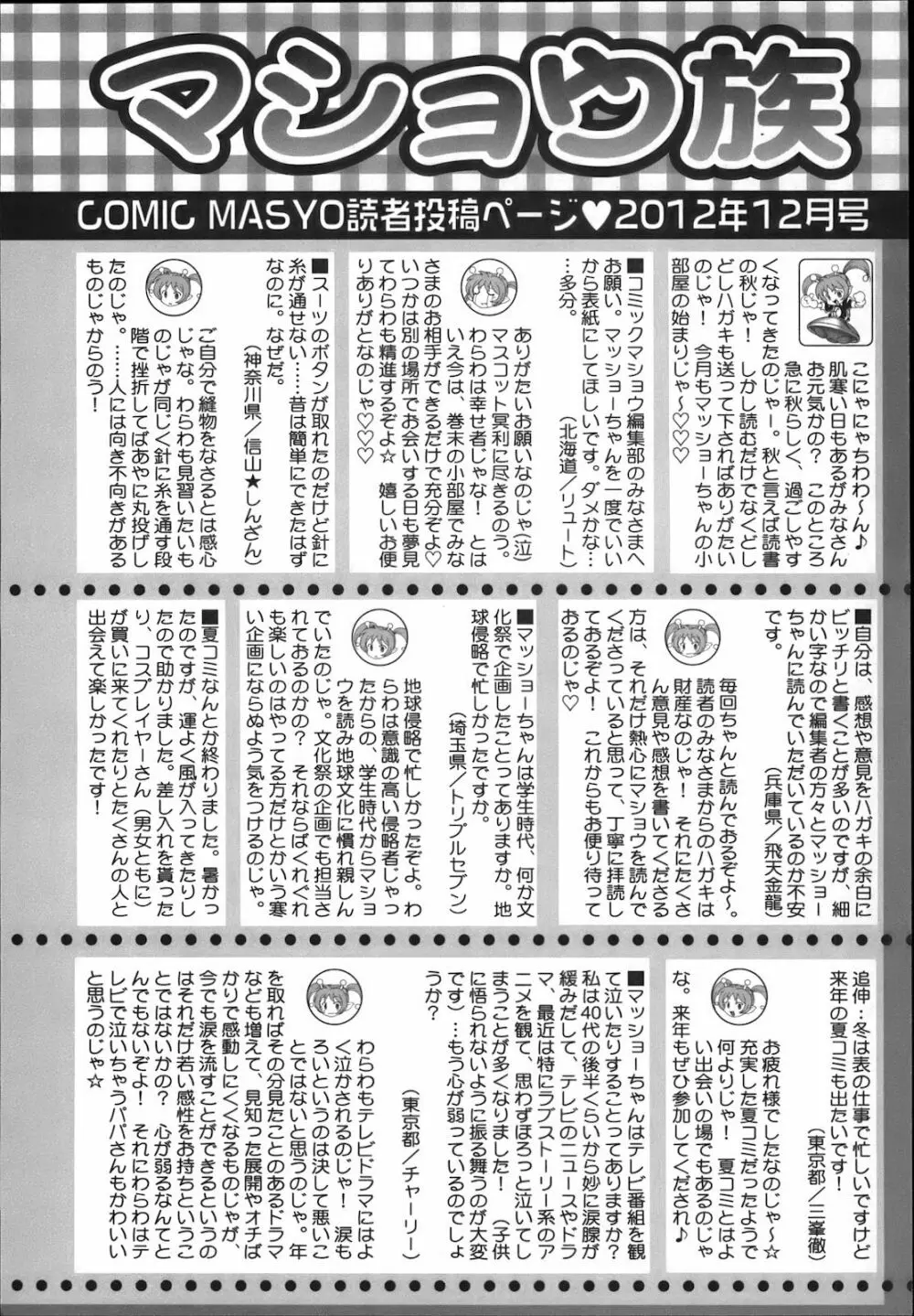 コミック・マショウ 2012年12月号 Page.254