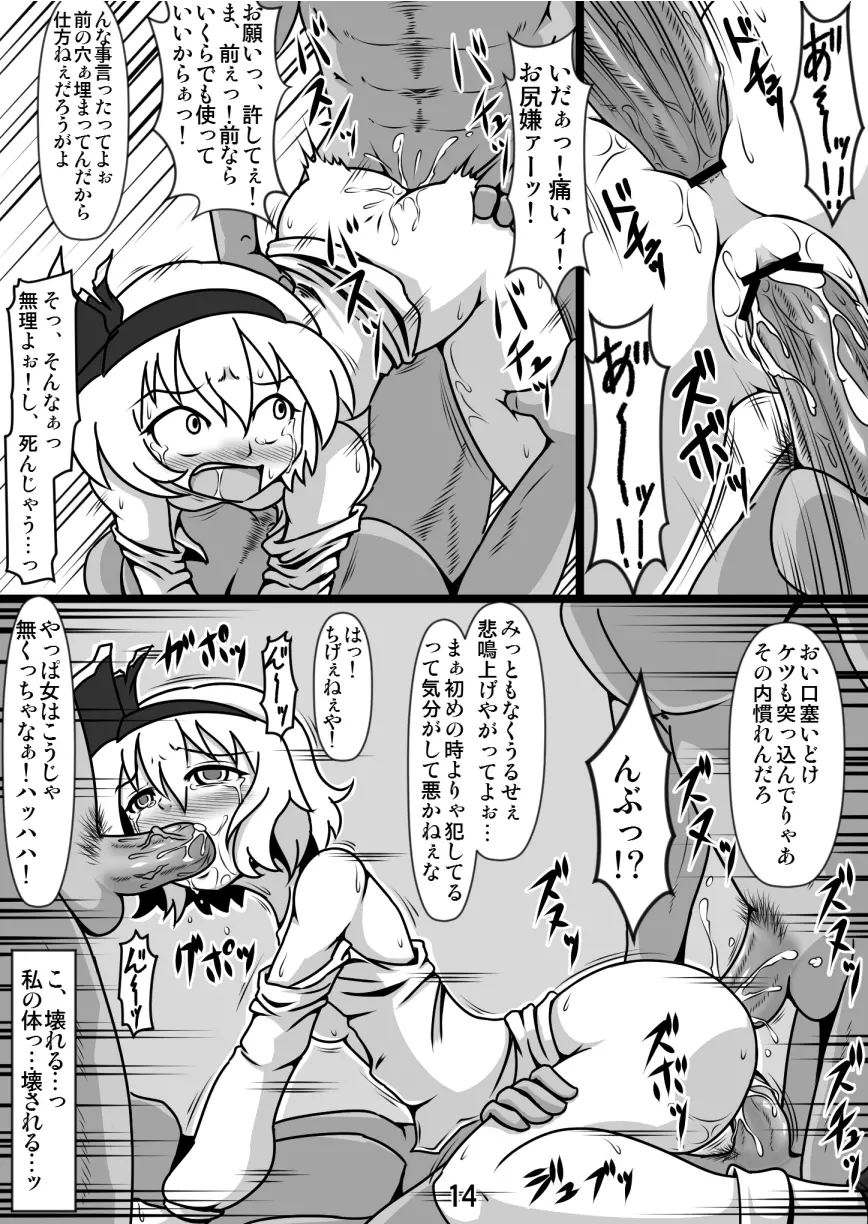 可哀想な妖夢さん Page.13