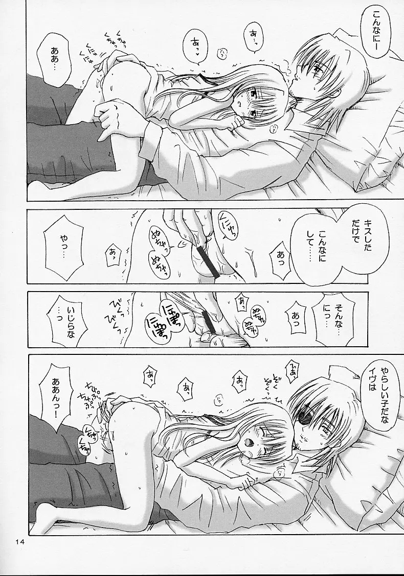 (C62) [NIKOPONDO (青山怜央)] EVE ~LIKE AN ANGEL~ 4 (ブラックキャット) Page.14