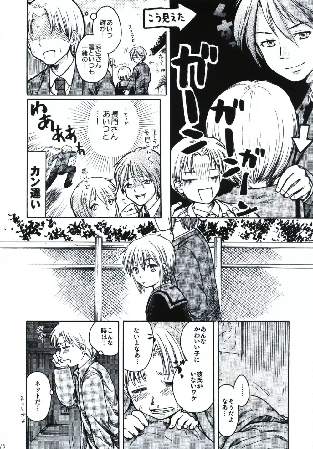 長門は部長の嫁 Page.10