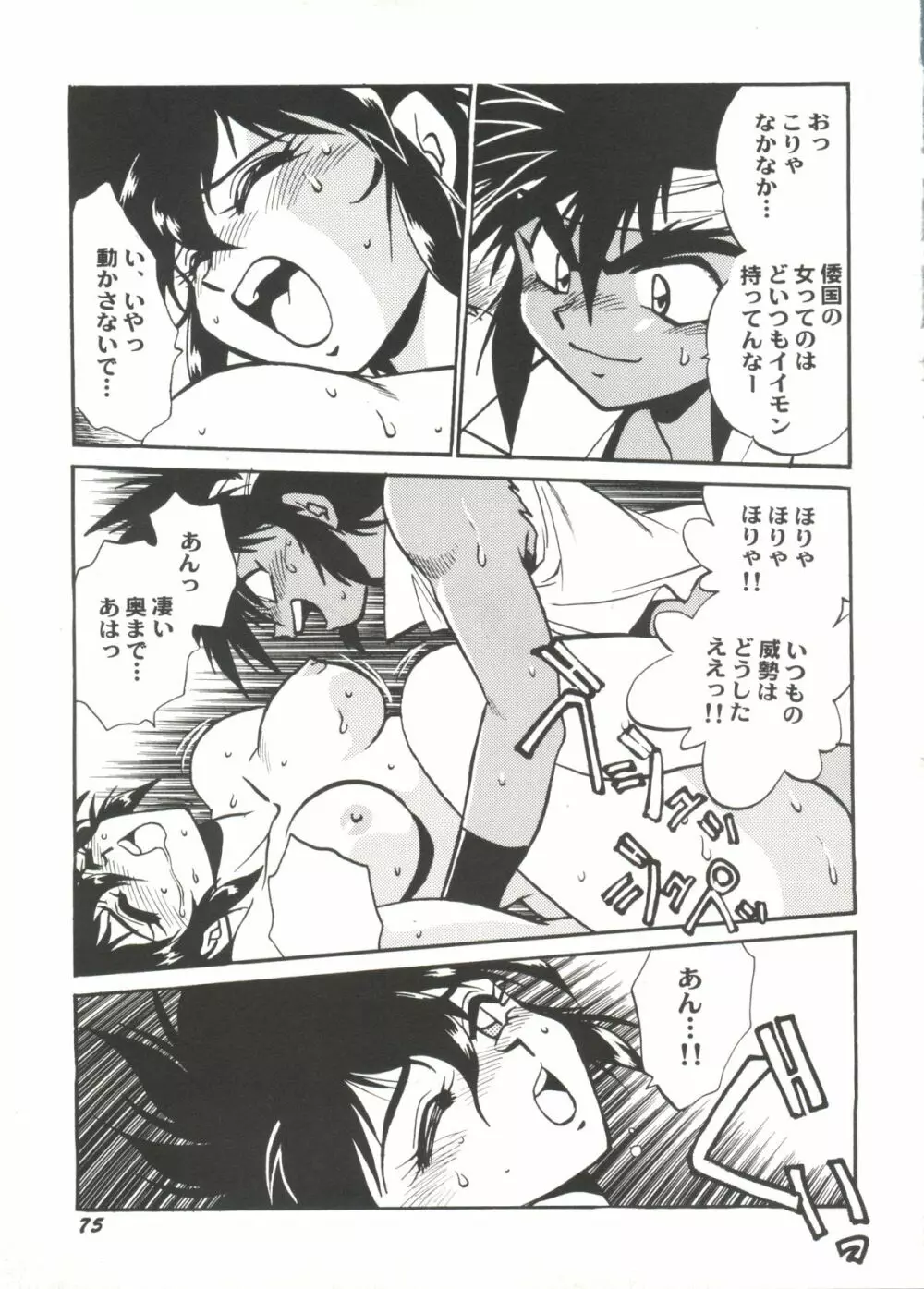 同人アンソロジー美少女組1 Page.77