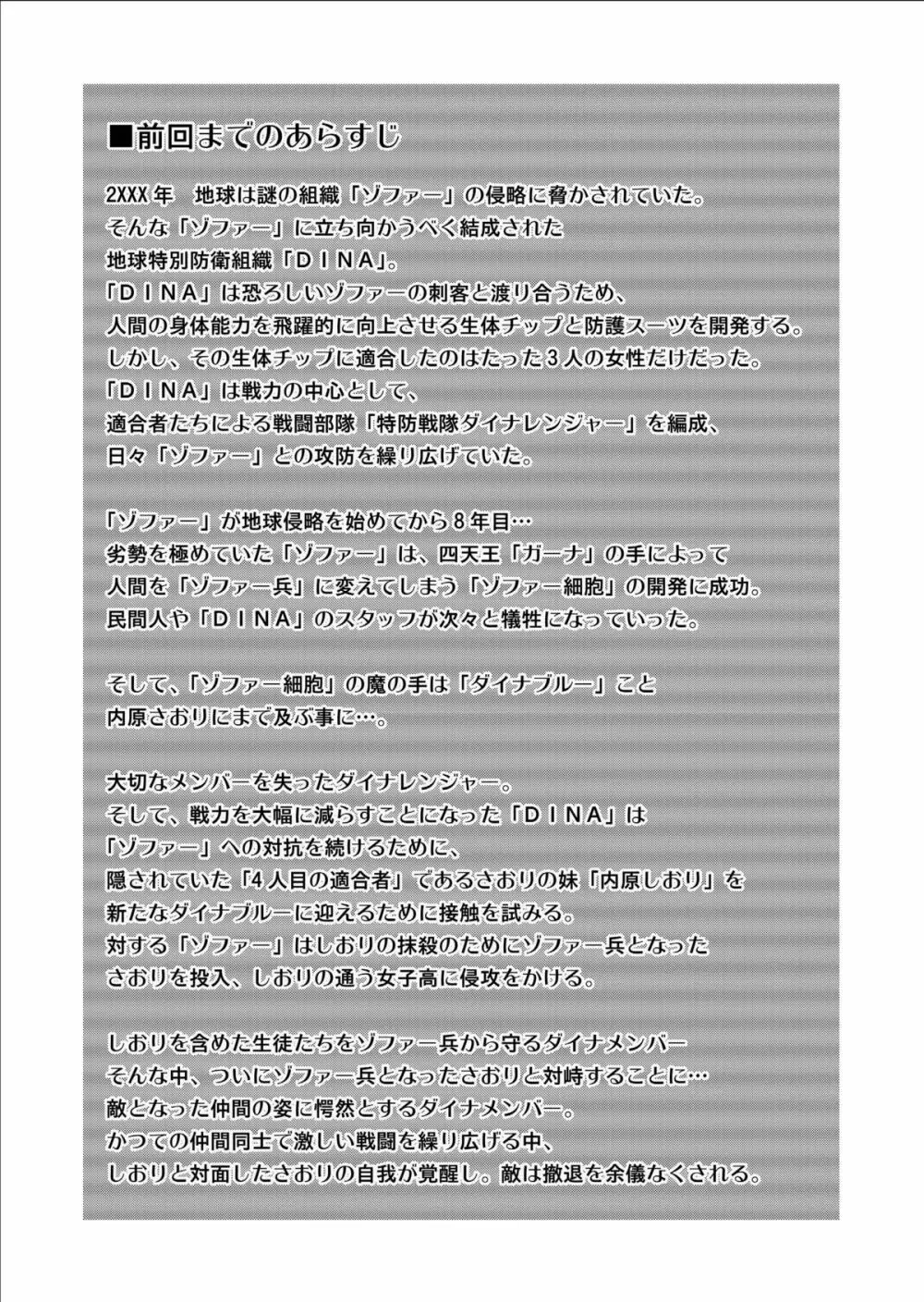 特防戦隊ダイナレンジャー ~ヒロイン快楽洗脳計画~ 【Vol.09/10/11】 Page.2