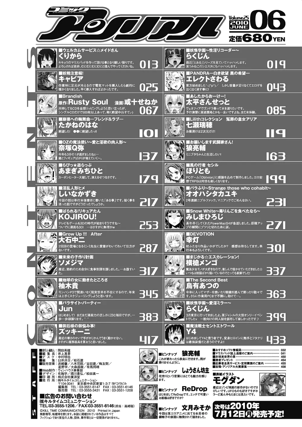 コミックアンリアル 2010年6月号 Vol.25 Page.455