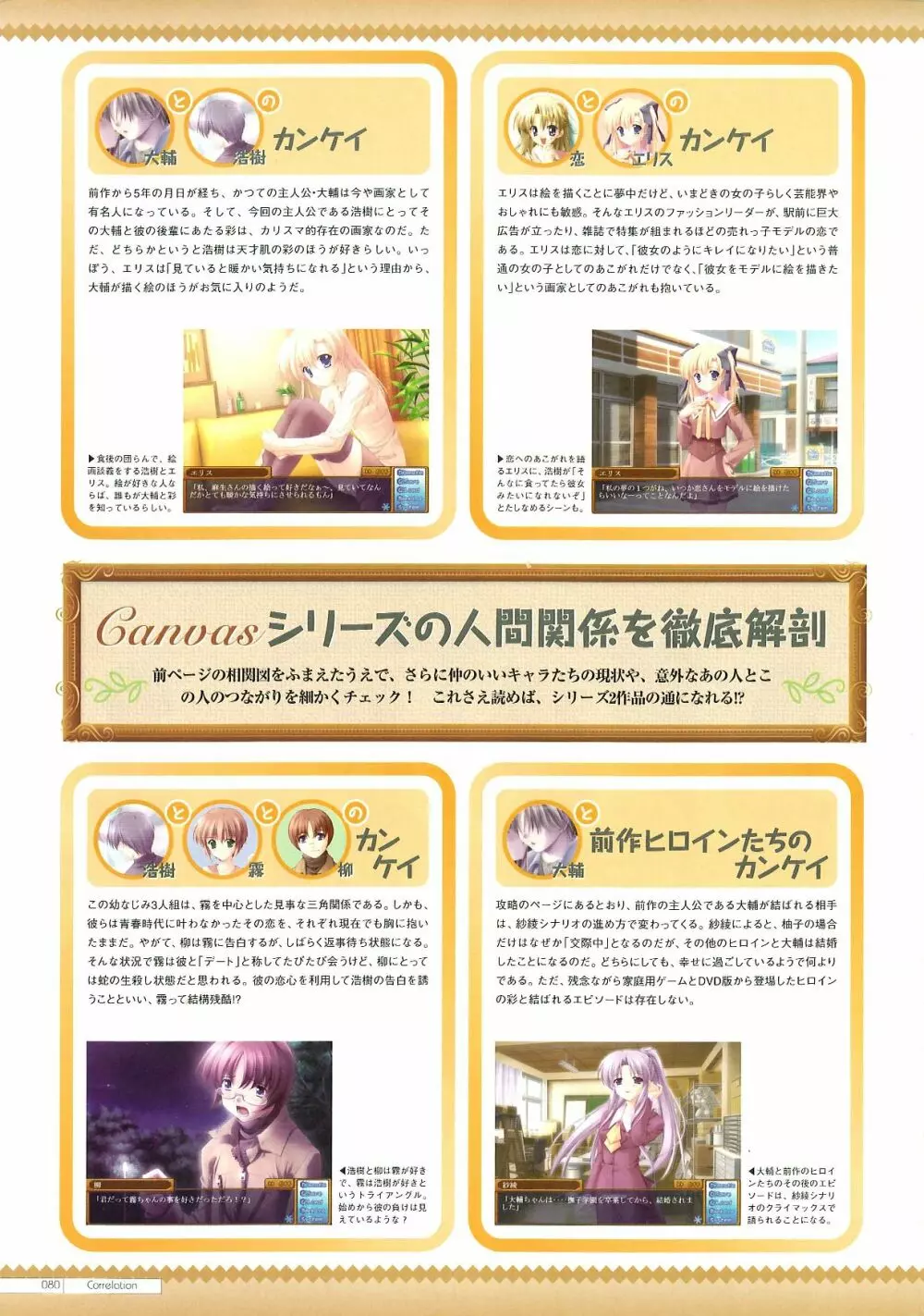 Canvas2 ~茜色のパレット~ 公式ビジュアルガイド Page.71