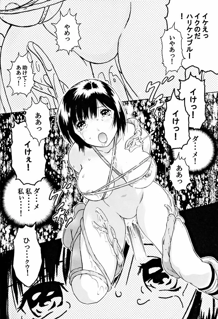 美少女戦士幻想Vol.1 ハリケンブルー青い恥辱 Page.22