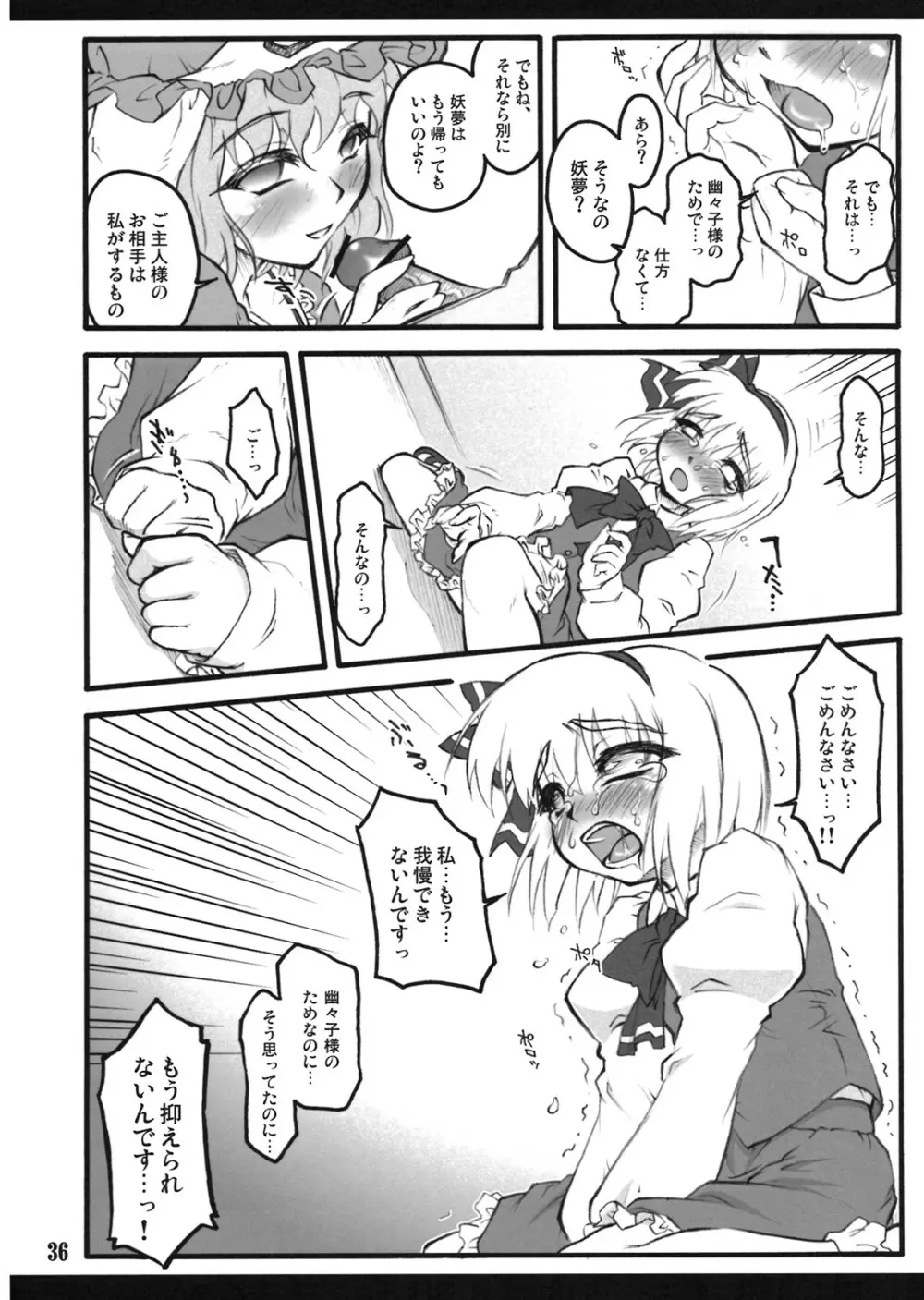 妖夢～東方少女催淫～ Page.35