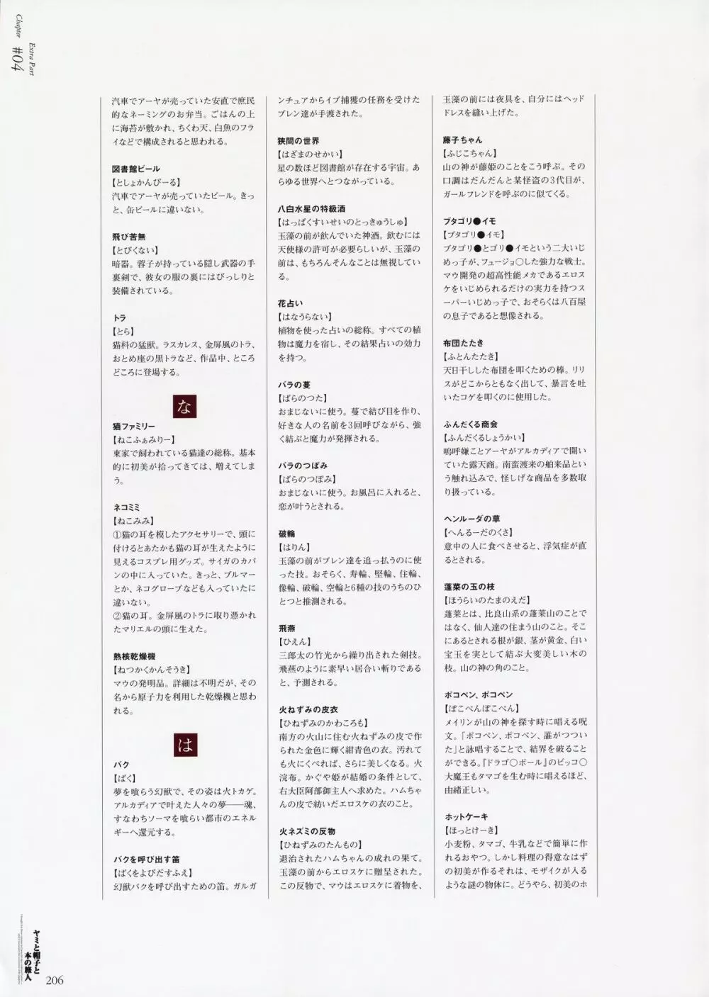 ヤミと帽子と本の旅人　ビィジュアルファンブック Page.201
