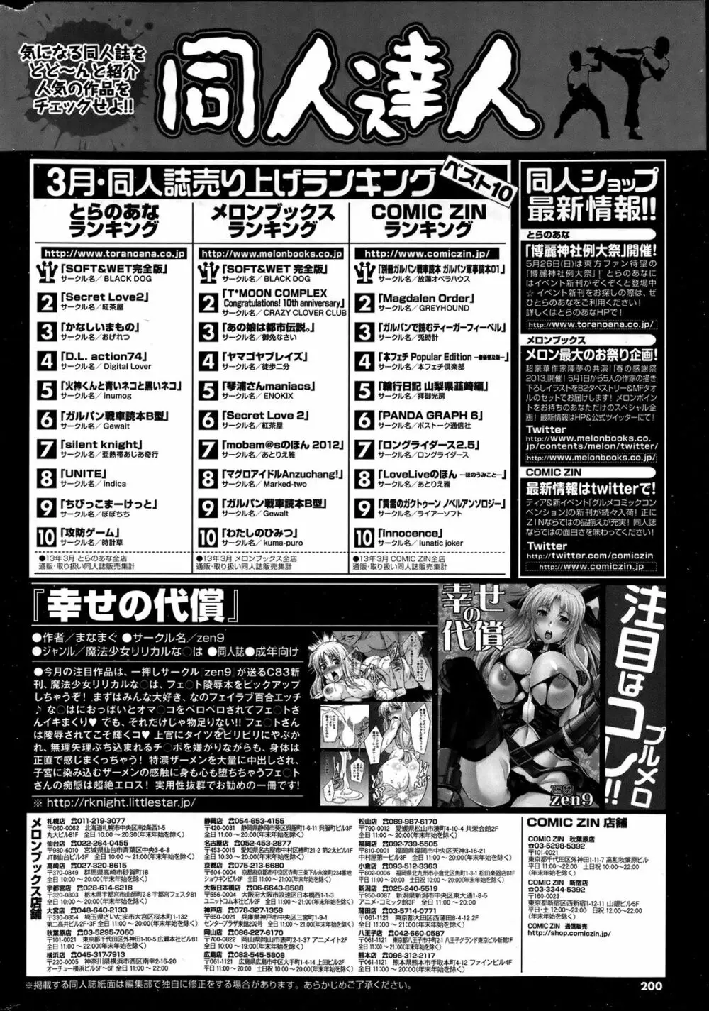 COMIC プルメロ 2013年7月号 Page.198