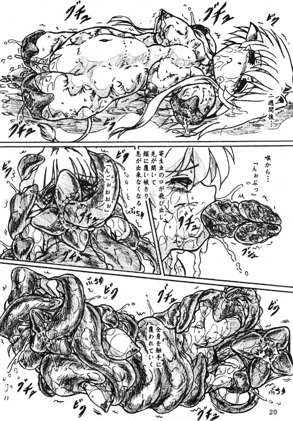 『牛肉少女と消えた女子大生』オマケコピー本付 Page.20