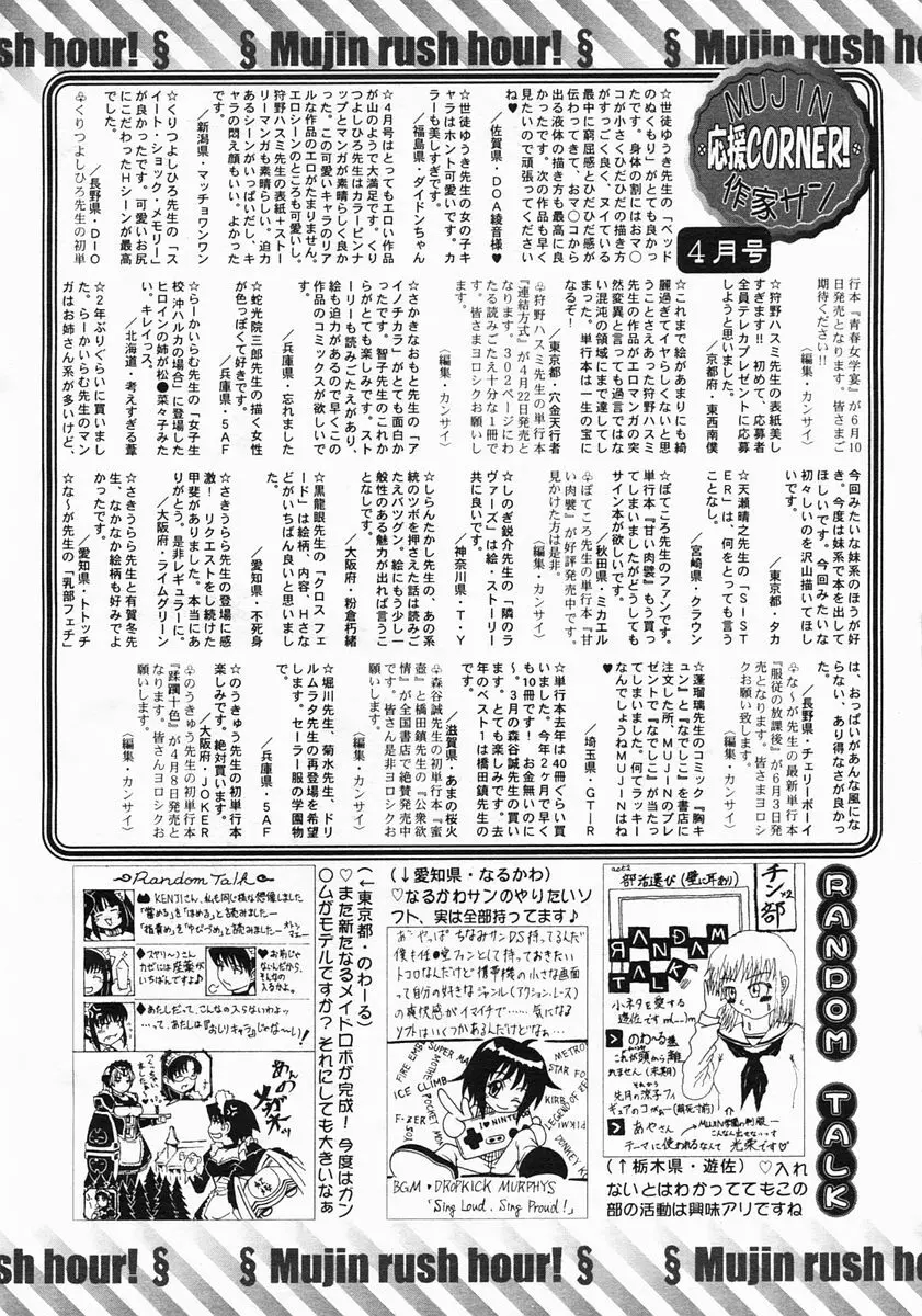 COMIC MUJIN 2005年5月号 Page.666