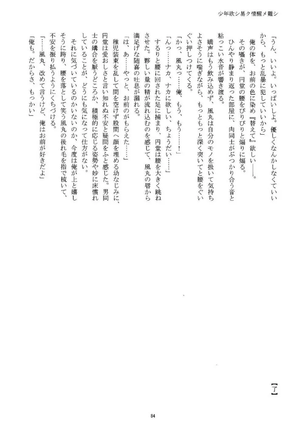 Kirigakure Takaya (Aniki Otokodou) - ×××× Yarouze! (Inazuma Eleven) Page.84