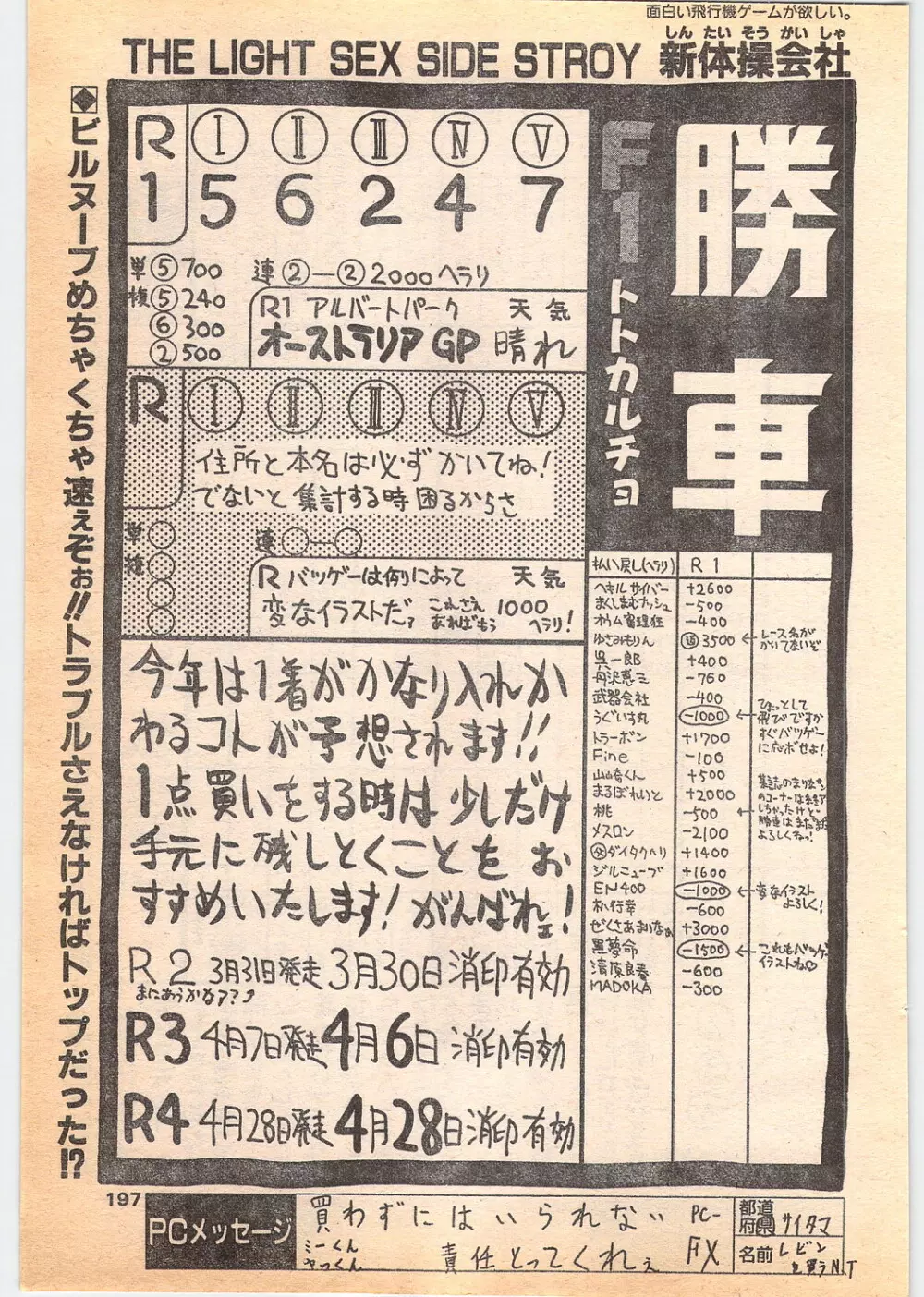 コミック ペンギンクラブ 1996年5月号 Page.197