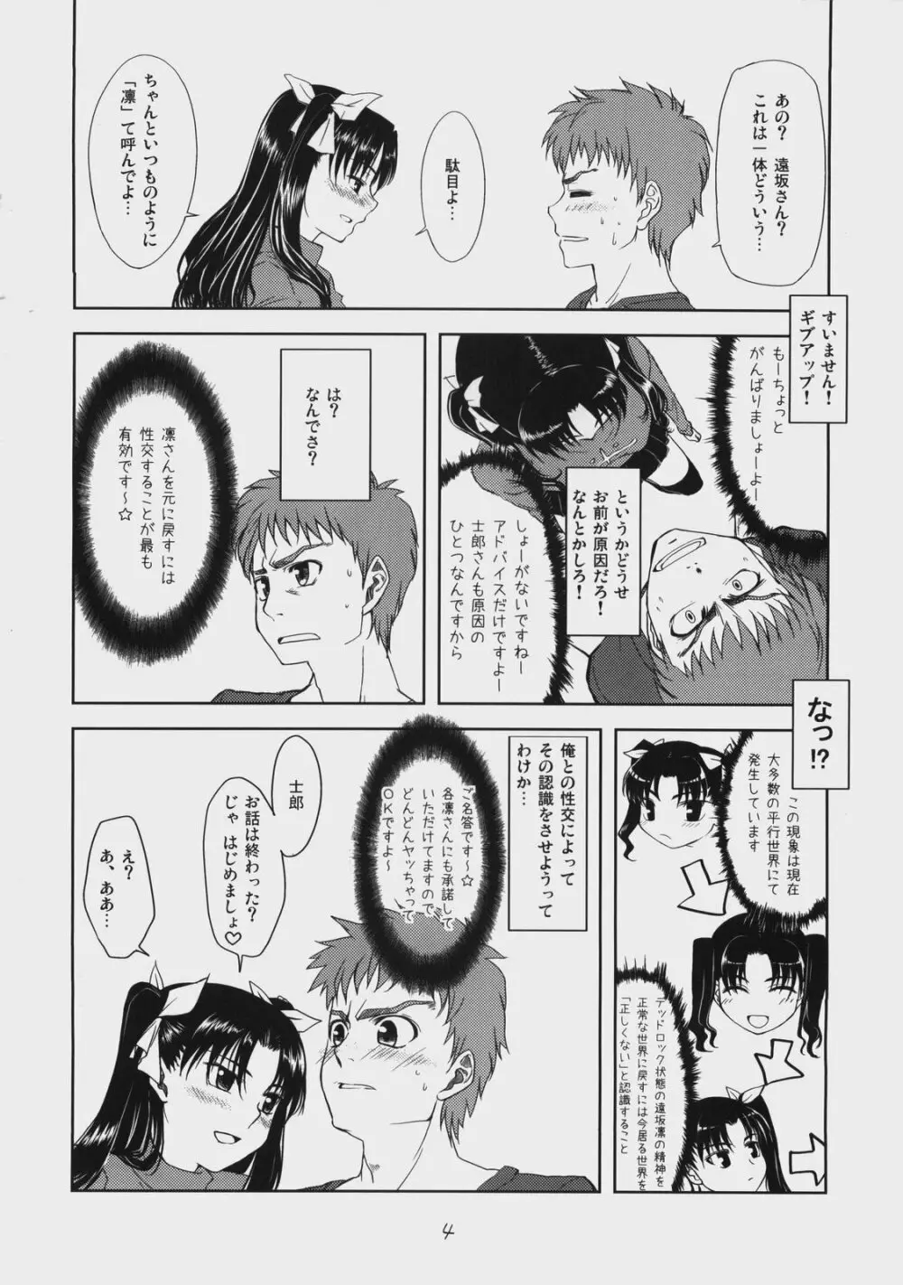 Dead Lock Princess ～遠坂凛の分裂～ Page.3