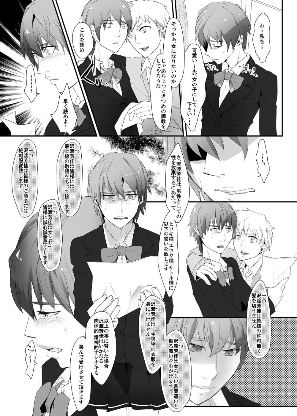 調教の刻印～女性化玩具にされた青年～ Page.11