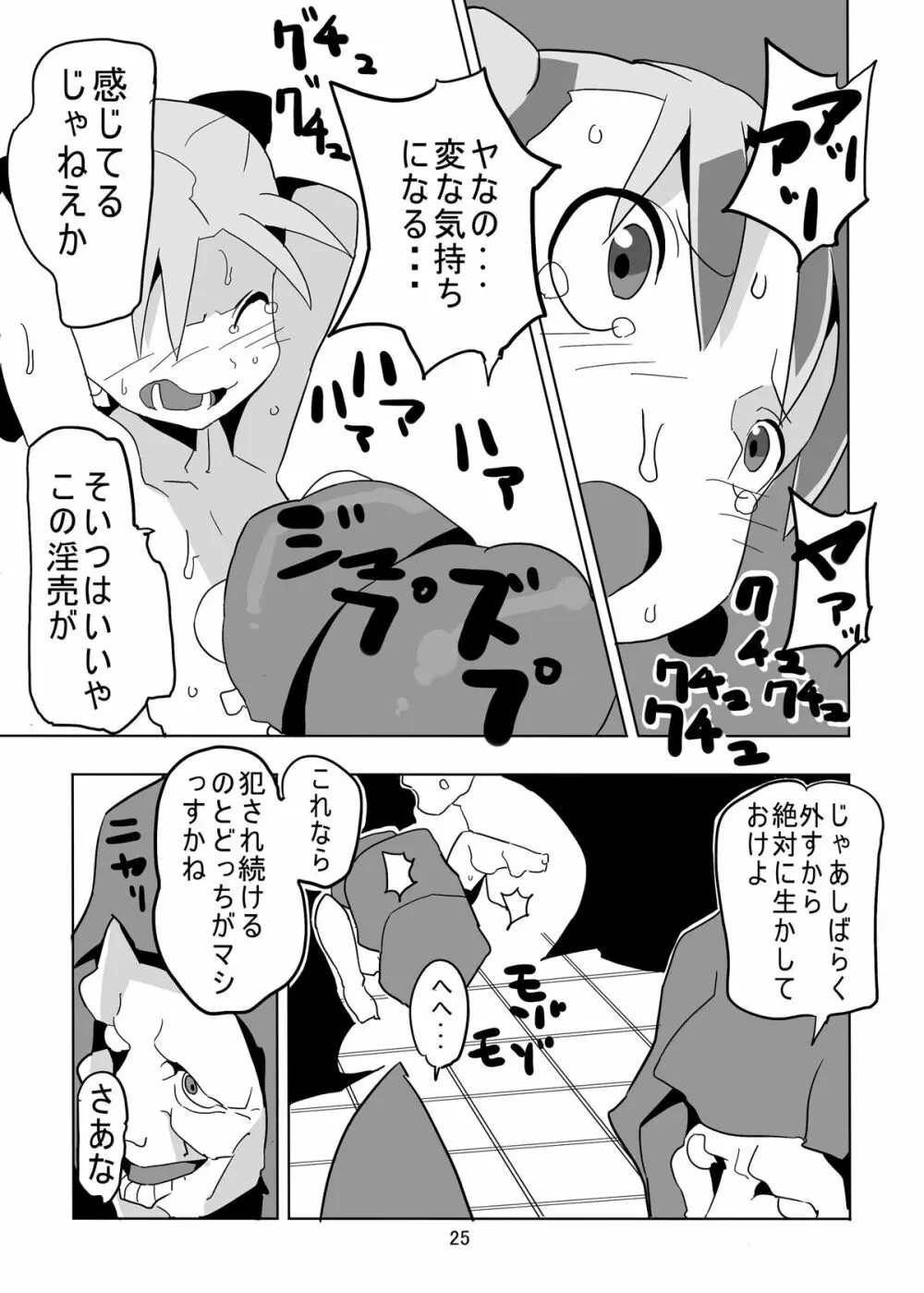 レヌール城の神隠し ~絶望的モン姦奴隷ビアンカ~ Page.25