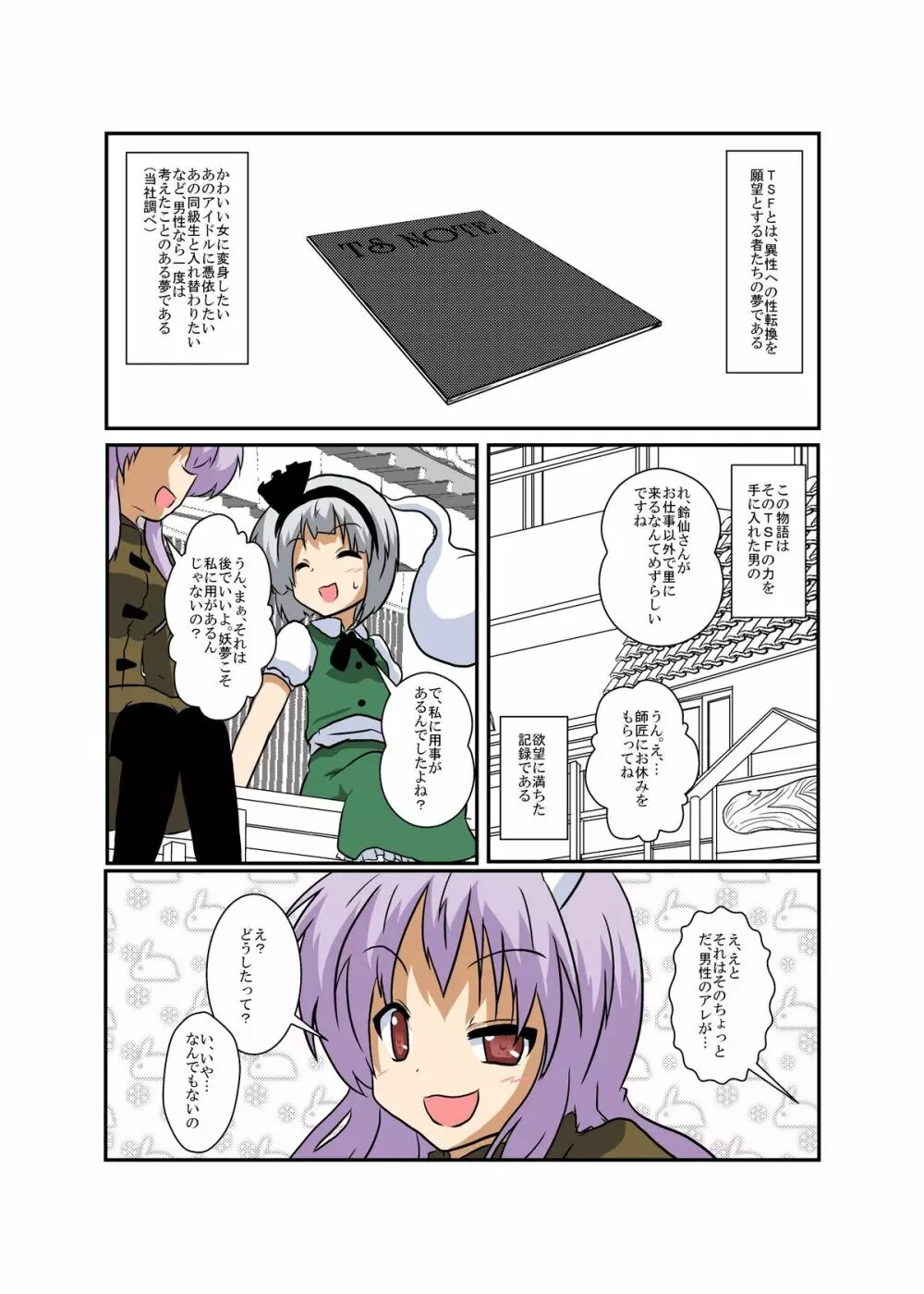 東方TS物語~うどみょん編~ Page.4