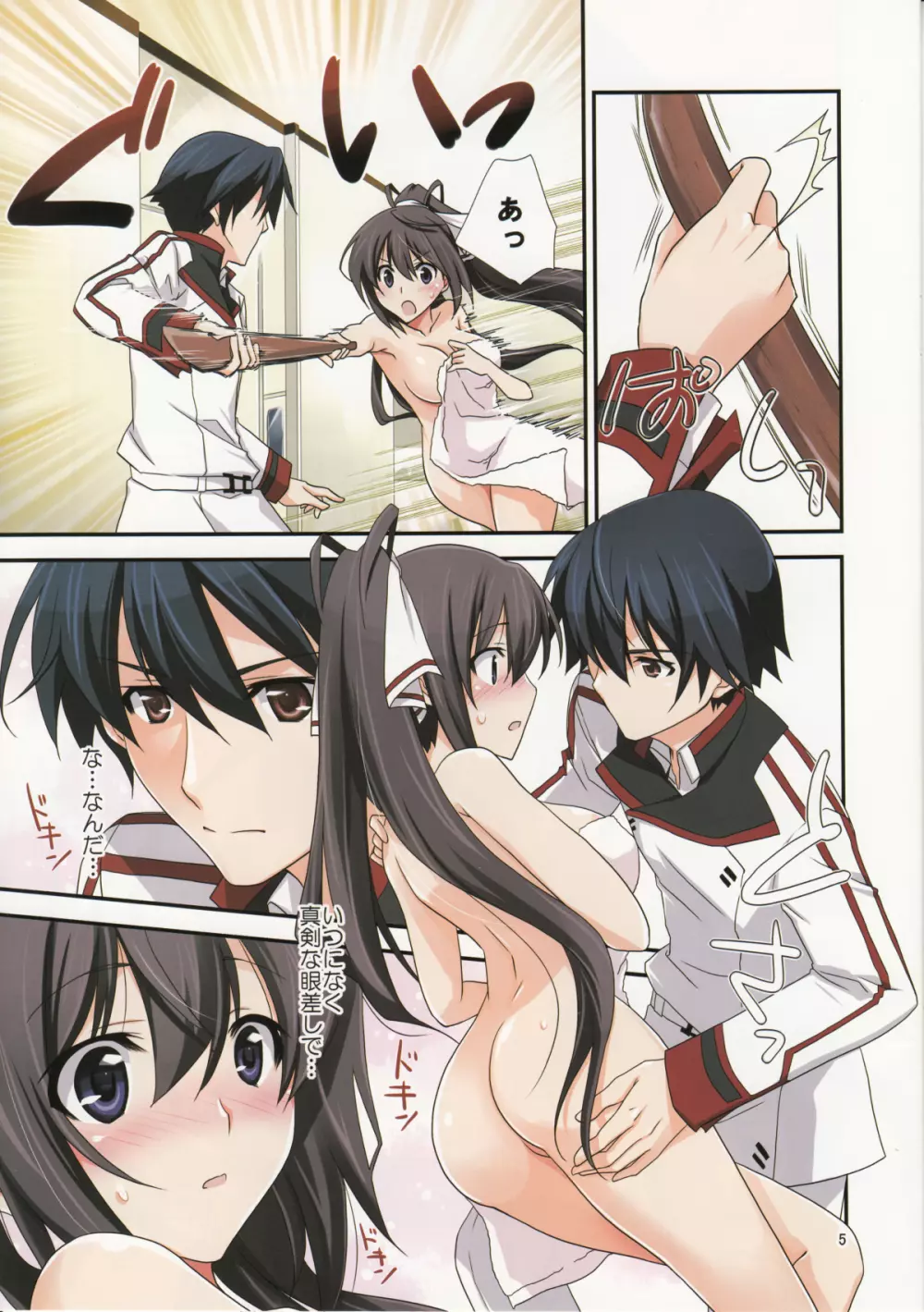 Burst Up！Infinite Stratos FAN BOOK Page.5