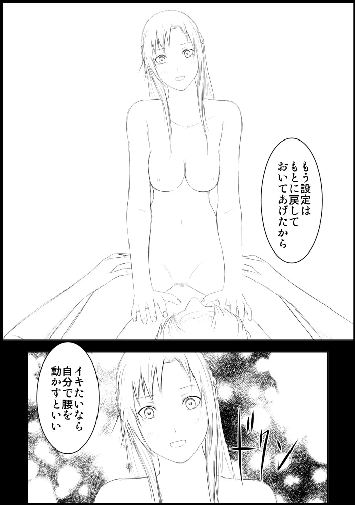 アスナ監禁飼育 Page.6