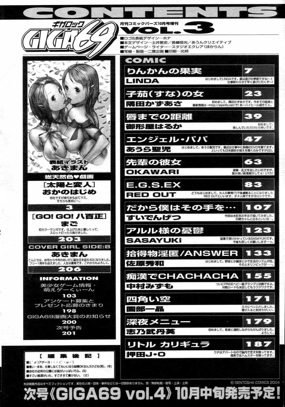 ギガロック 2004年10月号 Vol.3 Page.200