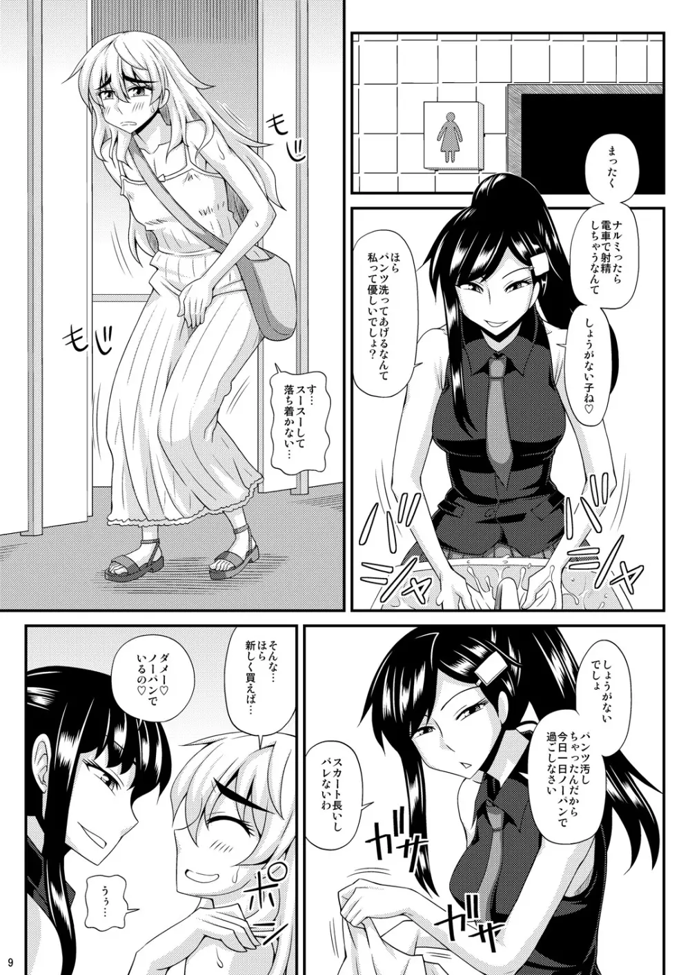 ふたなり娘に犯されちゃうッ! 2 Page.9