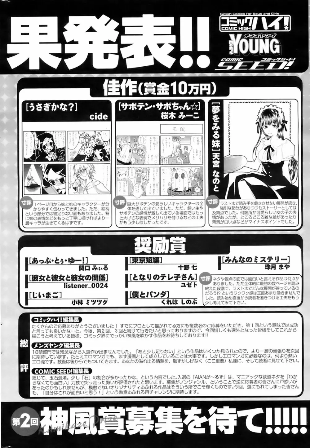 メンズヤング 2008年7月号 Page.265