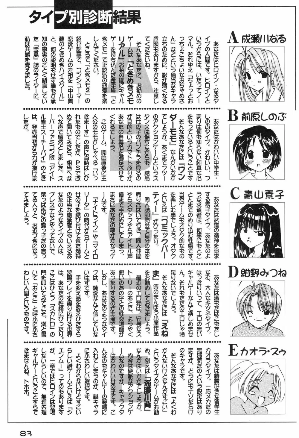 ときめきトぅルーラブひなHeartの雫へようこそ!! Page.87