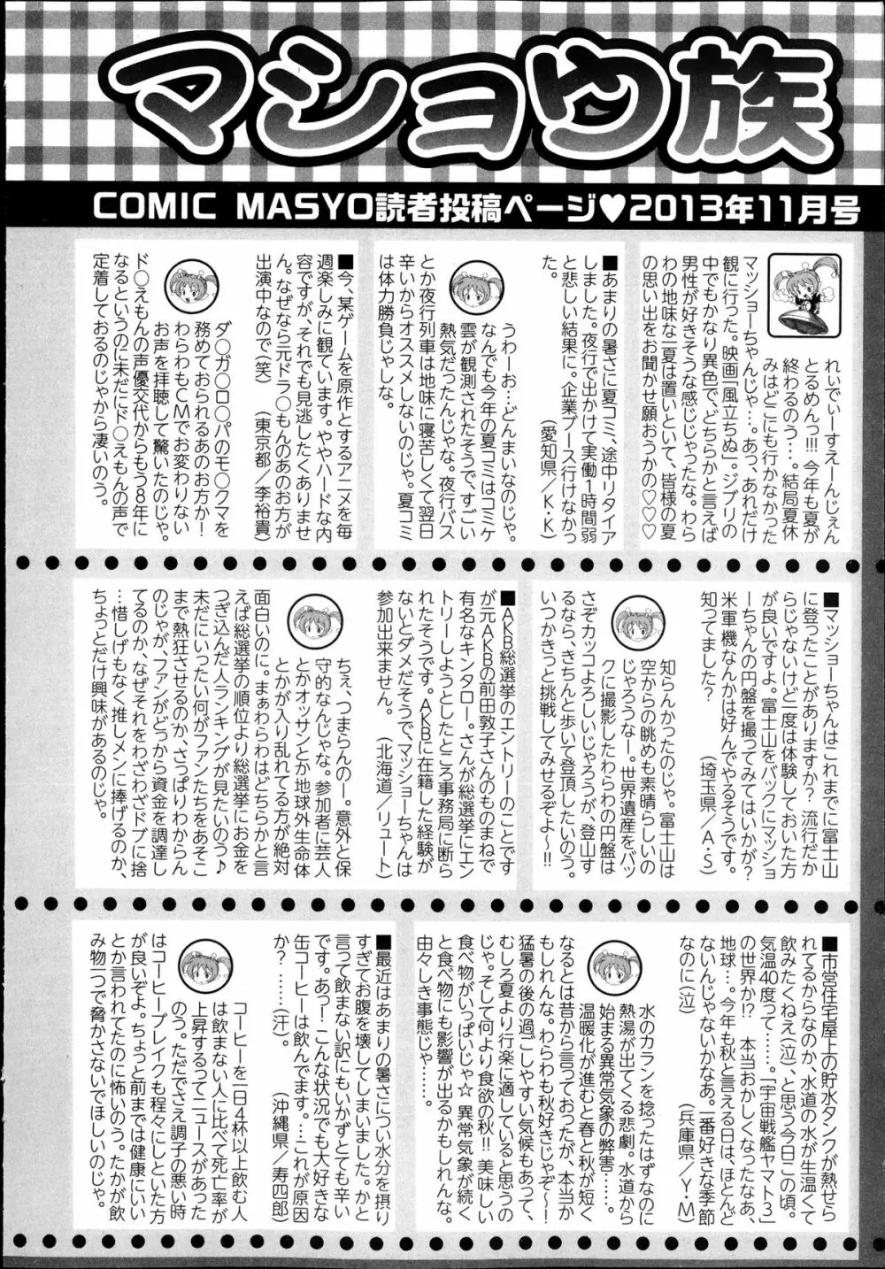 コミック・マショウ 2013年11月号 Page.254