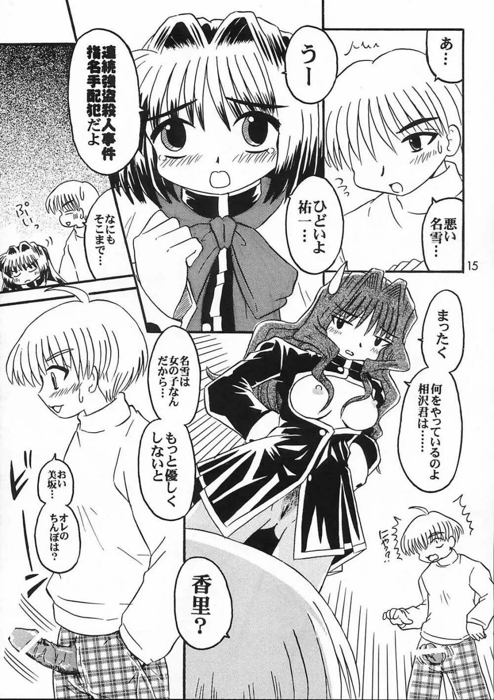 美坂チーム The Team Misaka Page.14