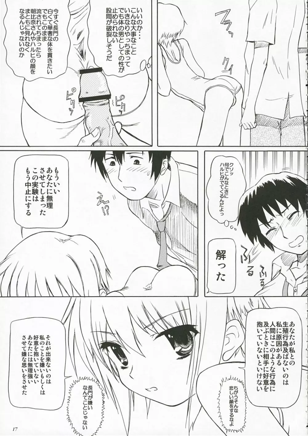 長門有希の肛辱 Page.16