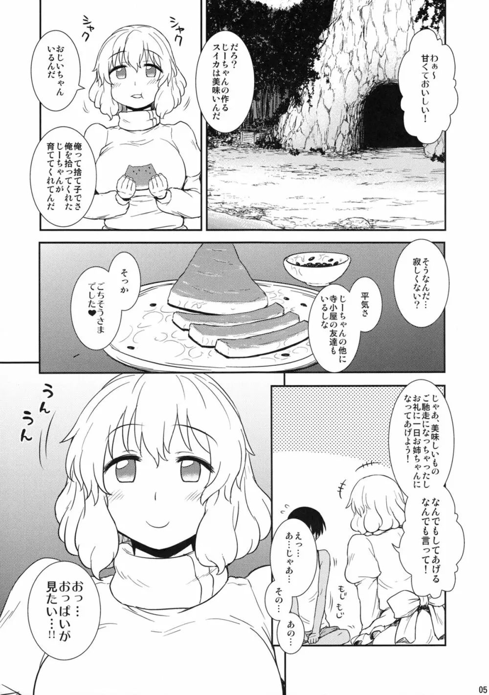 真夏のレティさん Page.4