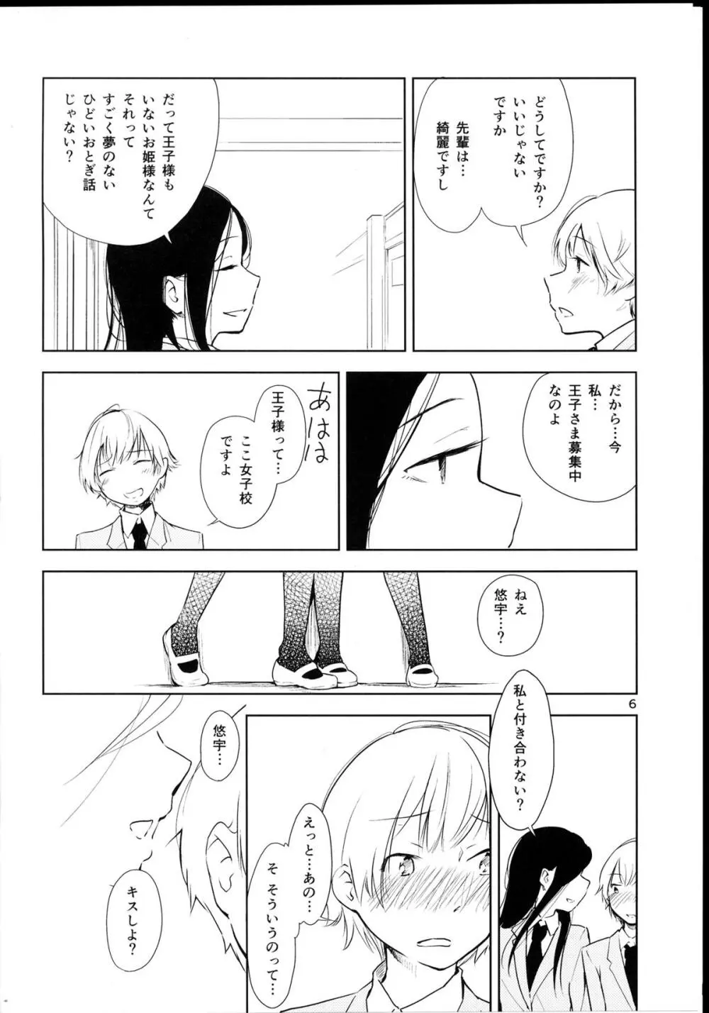 オレンジ 王子さまとアイコトバ Page.6