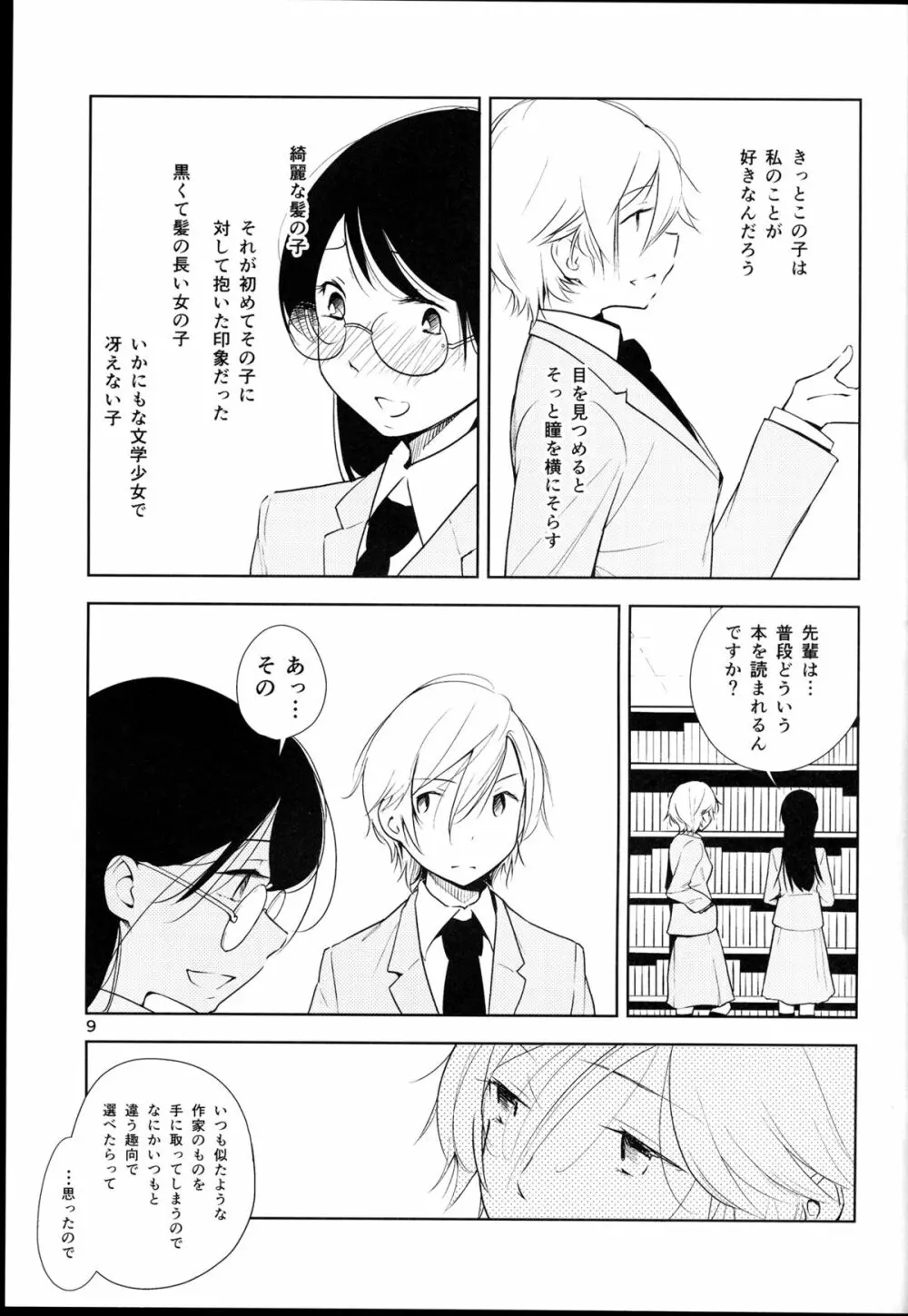 オレンジ 王子さまとアイコトバ Page.9