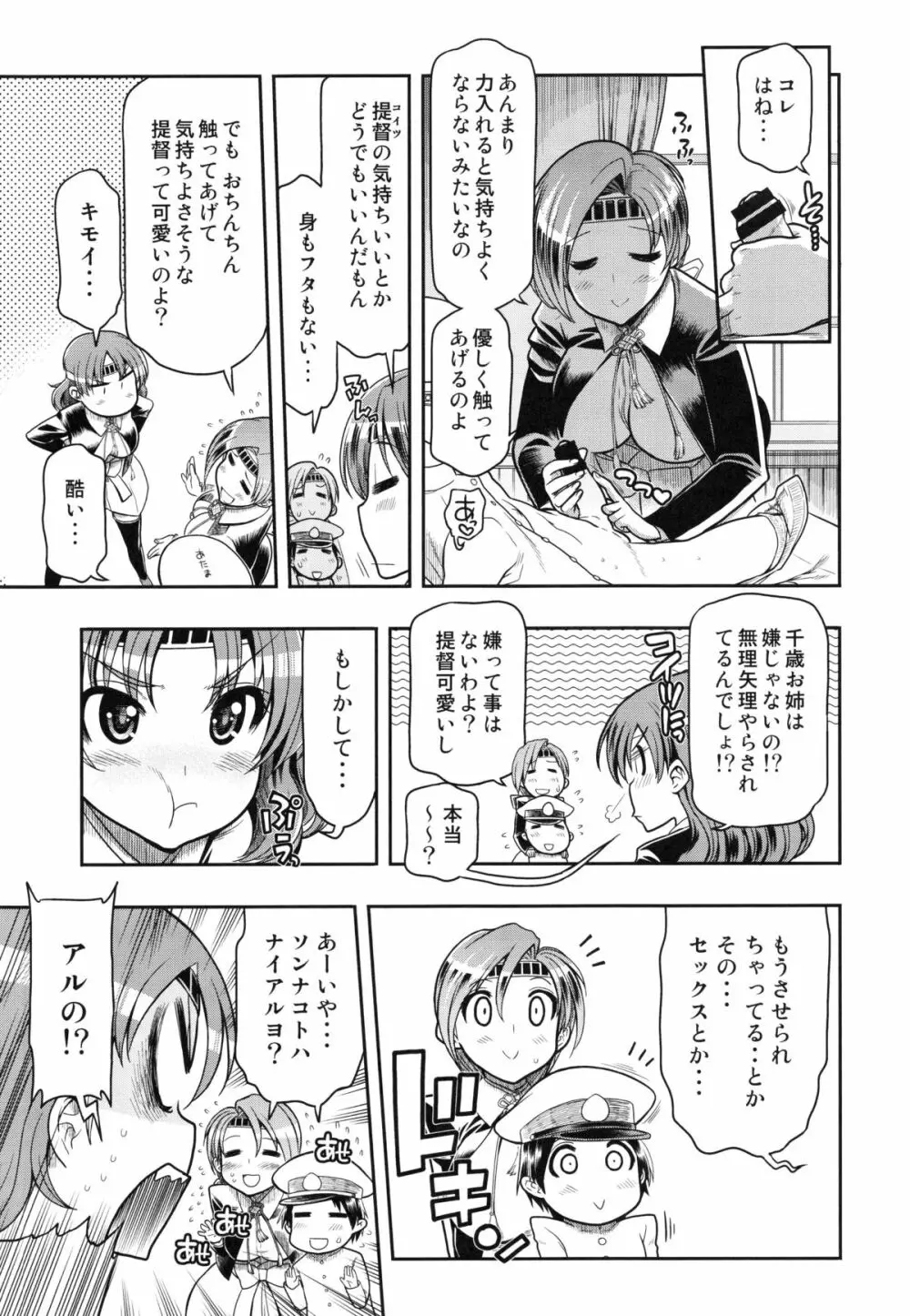 (C85) [松本ドリル研究所 (ながの～ん)] ちとちよ姉妹の運用について (艦隊これくしょん -艦これ-)) Page.7