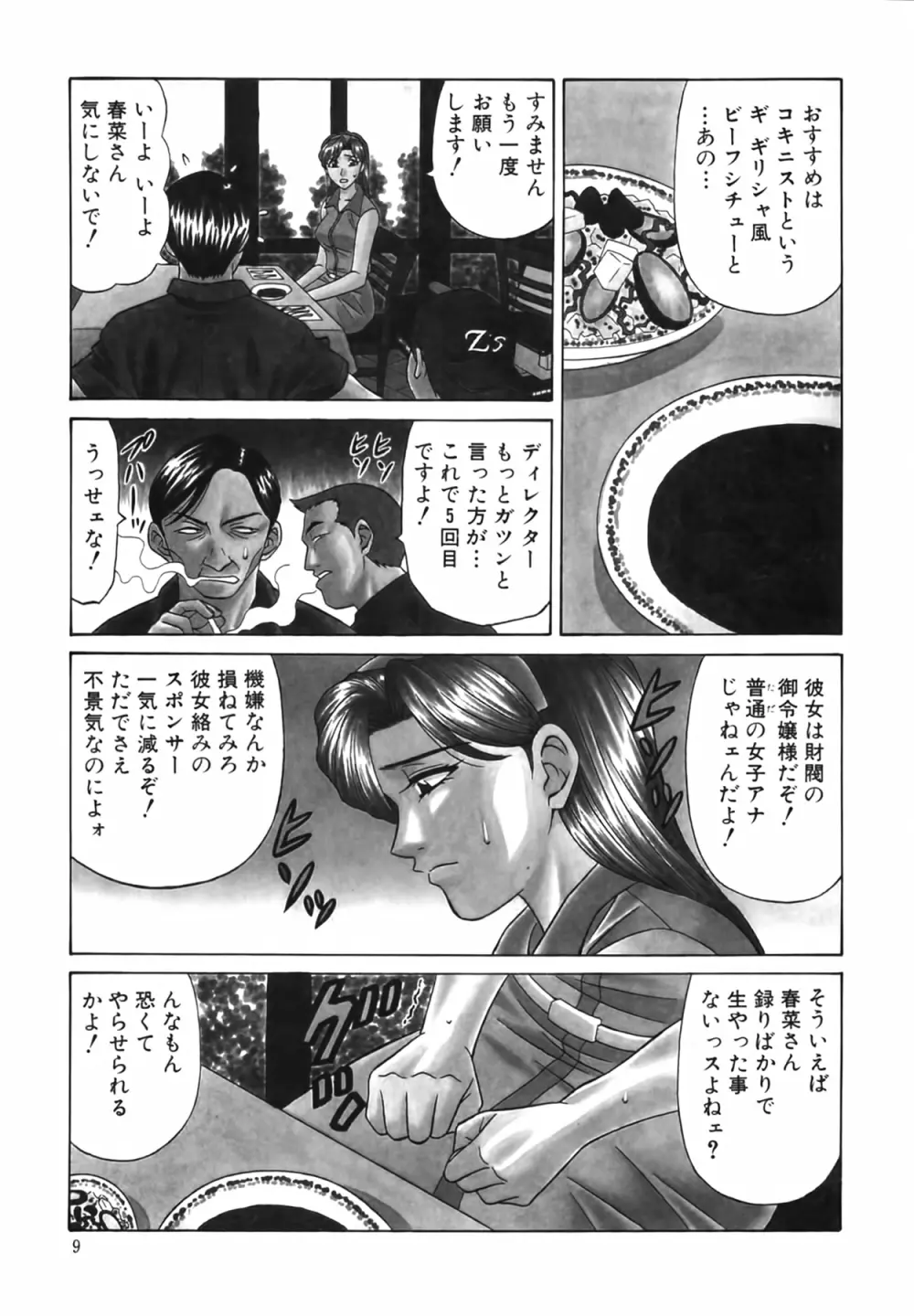 キャスター 夏目玲子の誘惑 Vol.2 Page.10