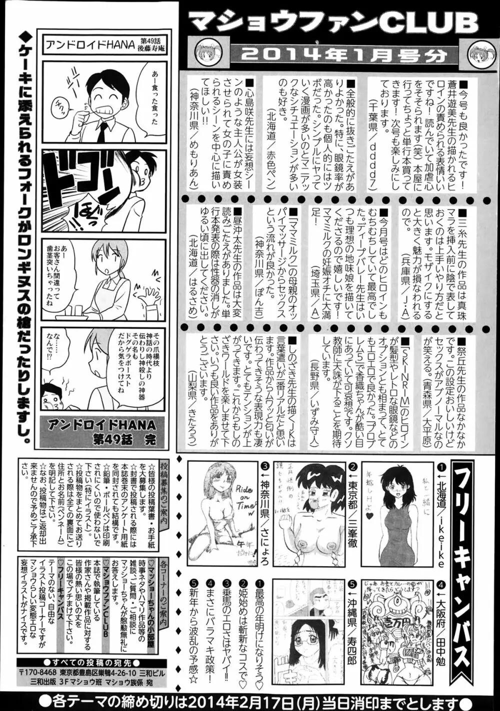 コミック・マショウ 2014年3月号 Page.257