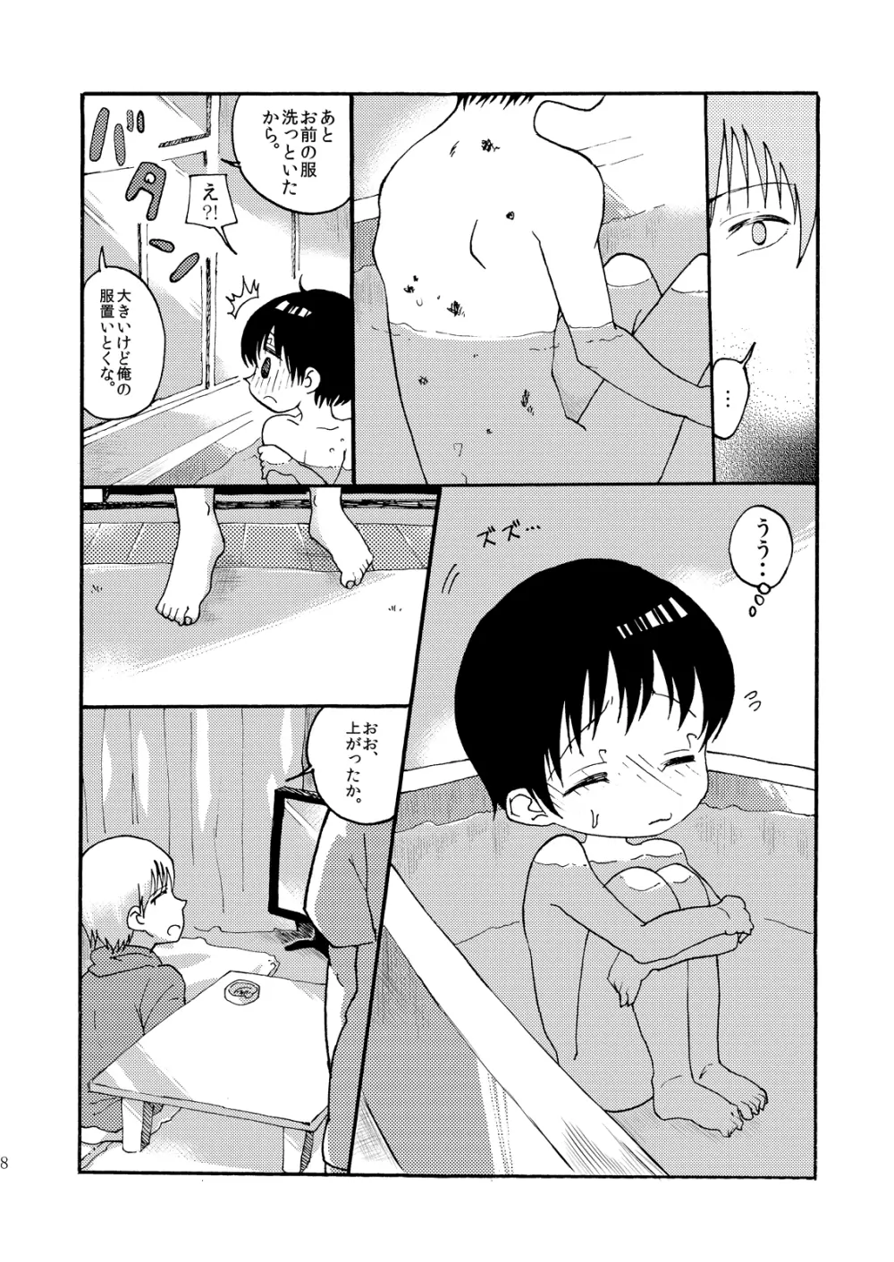 夕暮れ時の♂学生 Page.7