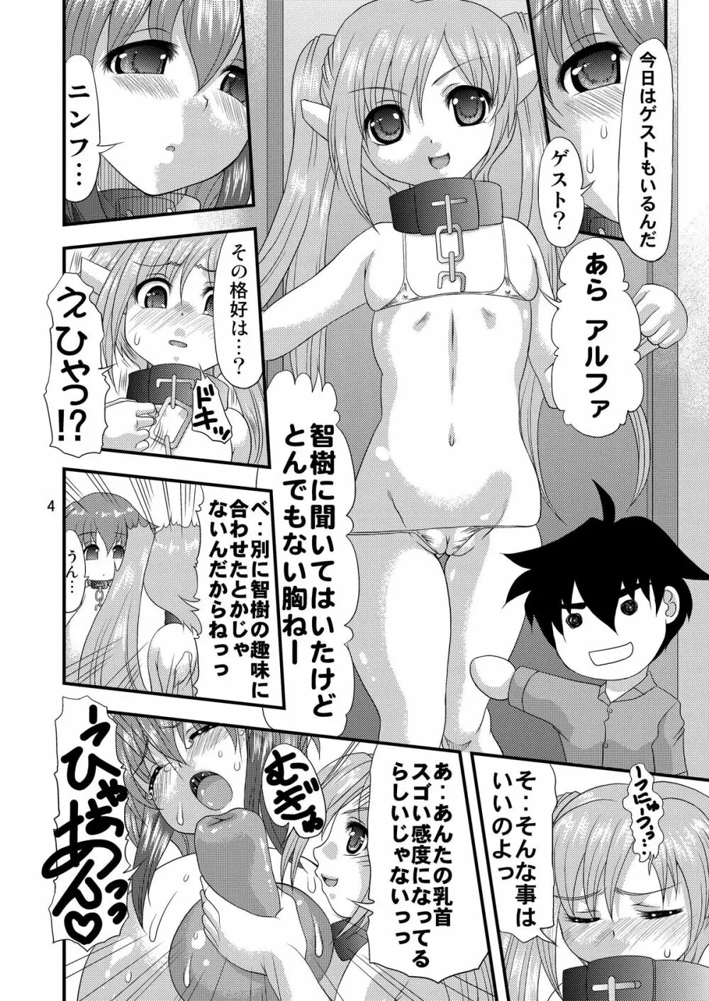 乳と尻とのせめぎあい Page.3