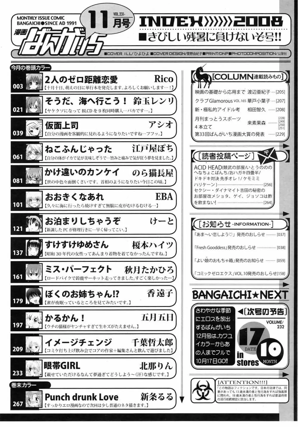 Manga Bangaichi 2008-11 Page.266