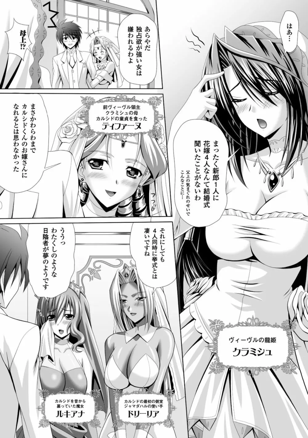 ハーレムウェディング　The Sweet Honeymoon Page.12