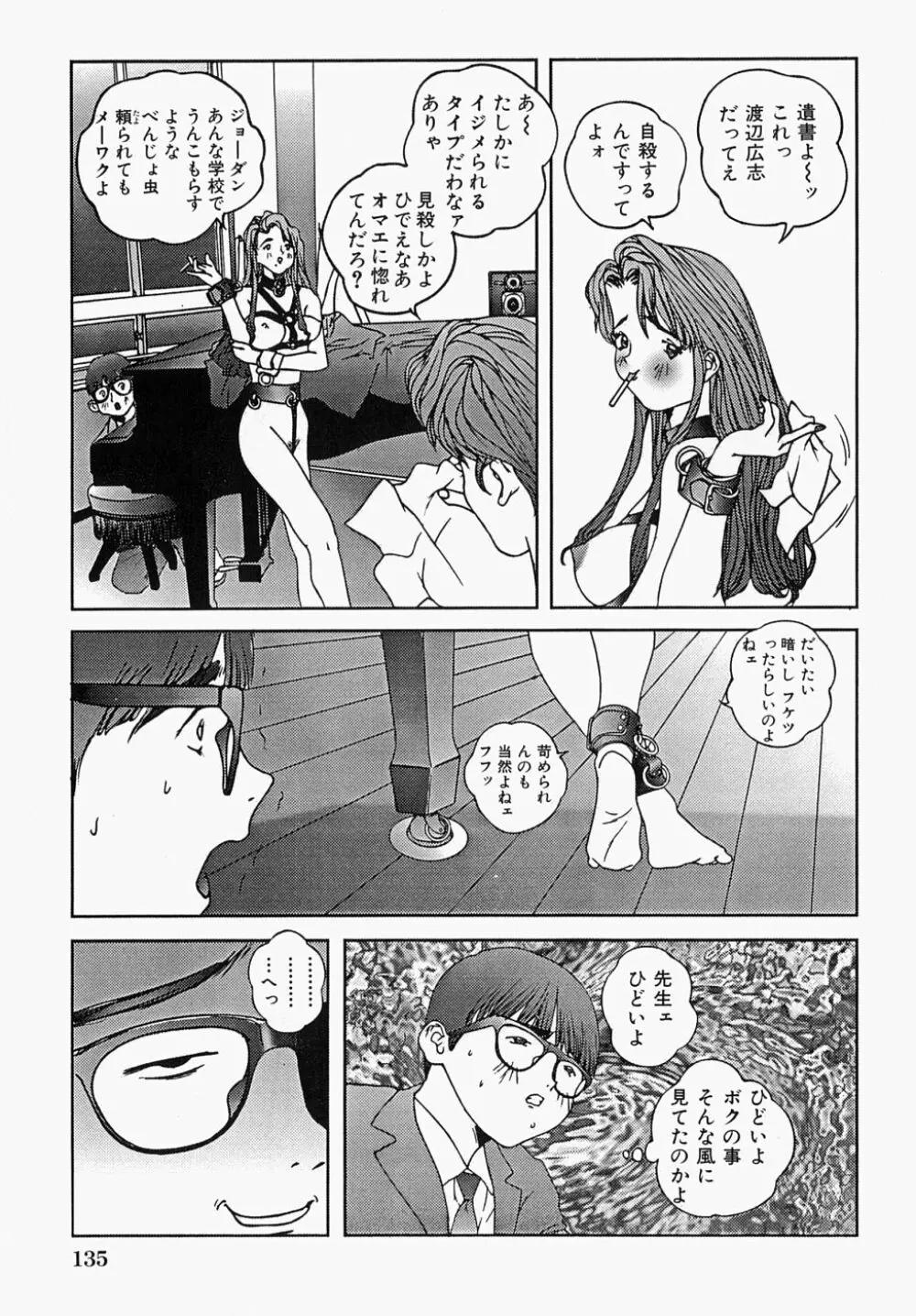 少女いじめ Page.135