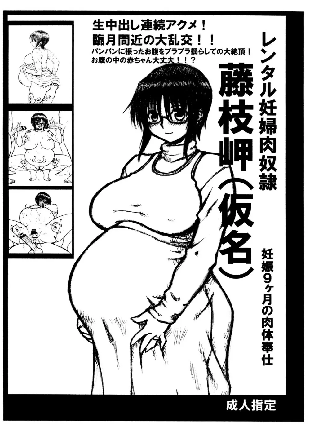 レンタル妊婦肉奴隷 藤枝岬 Page.1