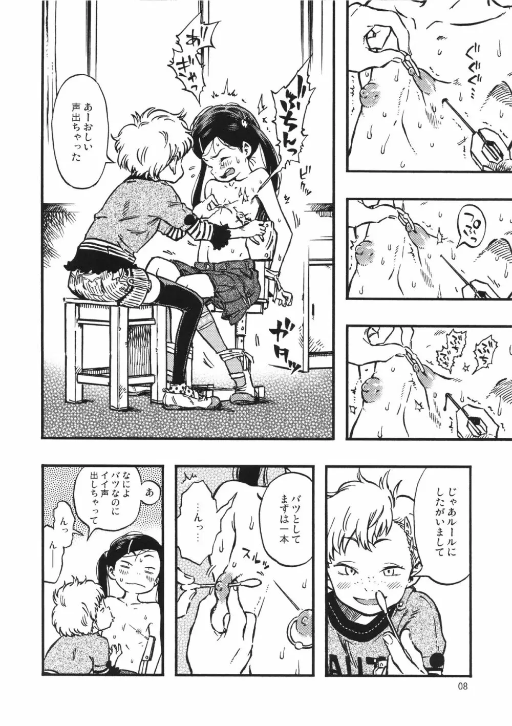 ゲロ子ちゃんとチクビ子ちゃん Page.7