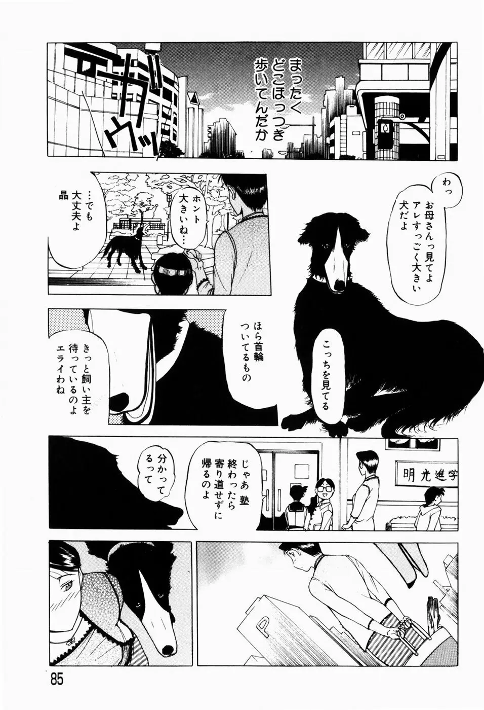 人妻とぼく Page.87