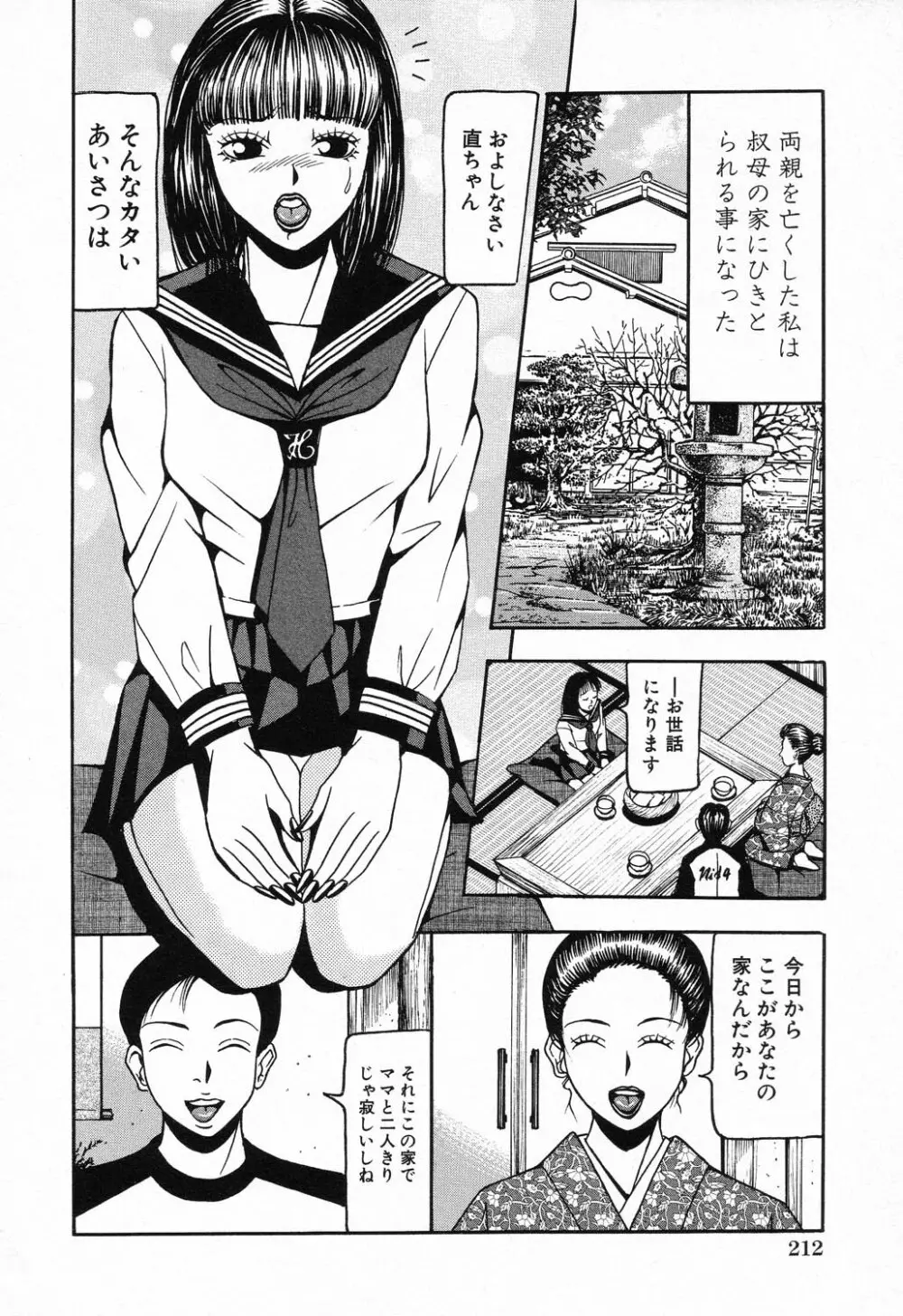 禁断姦淫 Vol.11 いとこ姦 Page.214