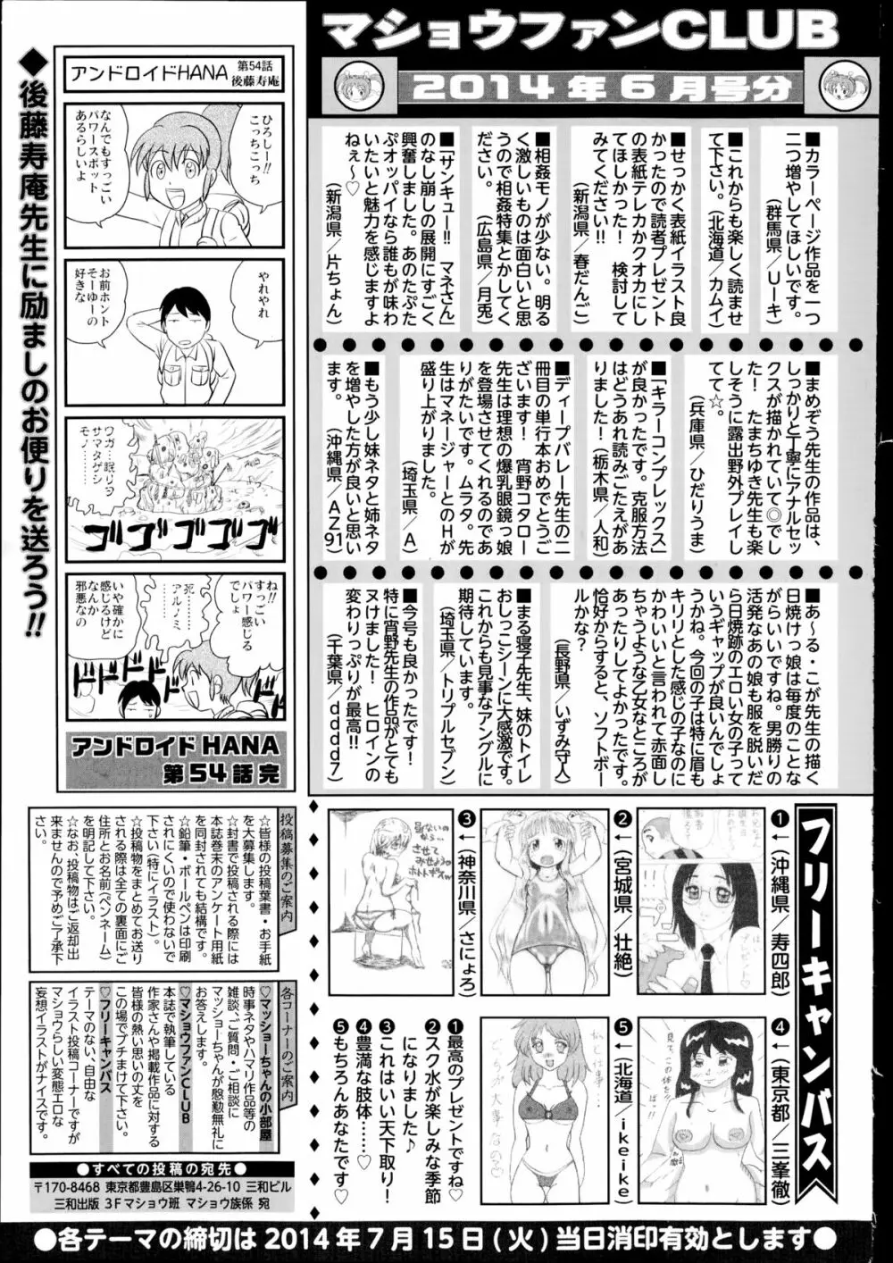 コミック・マショウ 2014年8月号 Page.255