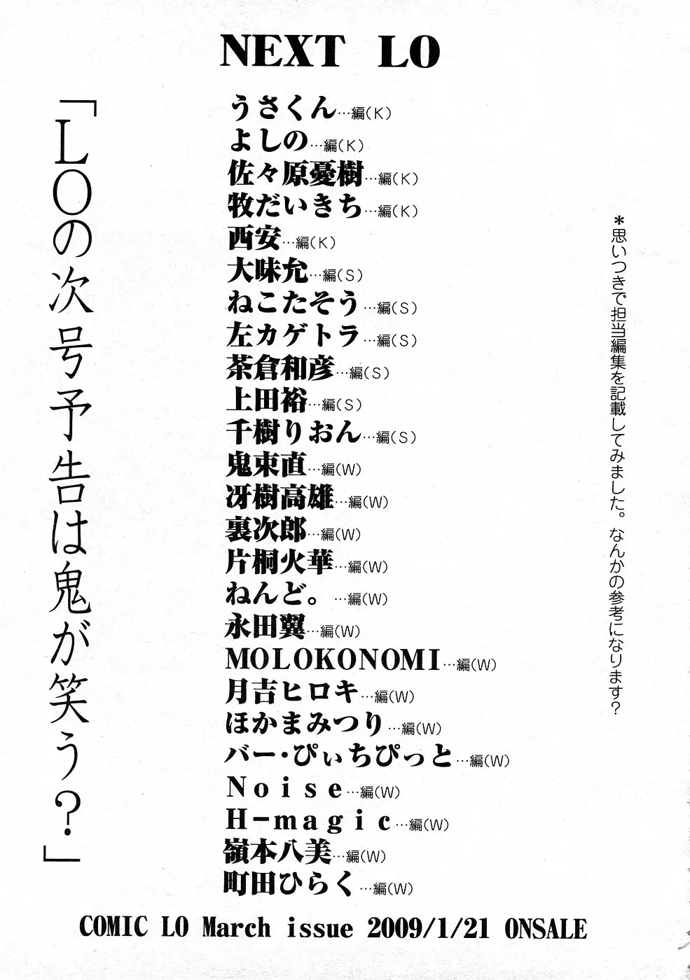 COMIC LO 2009年2月号 Vol.59 Page.397