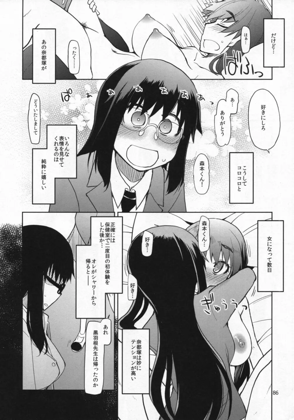 奈都塚さんの秘密。総集編 前編 Page.87