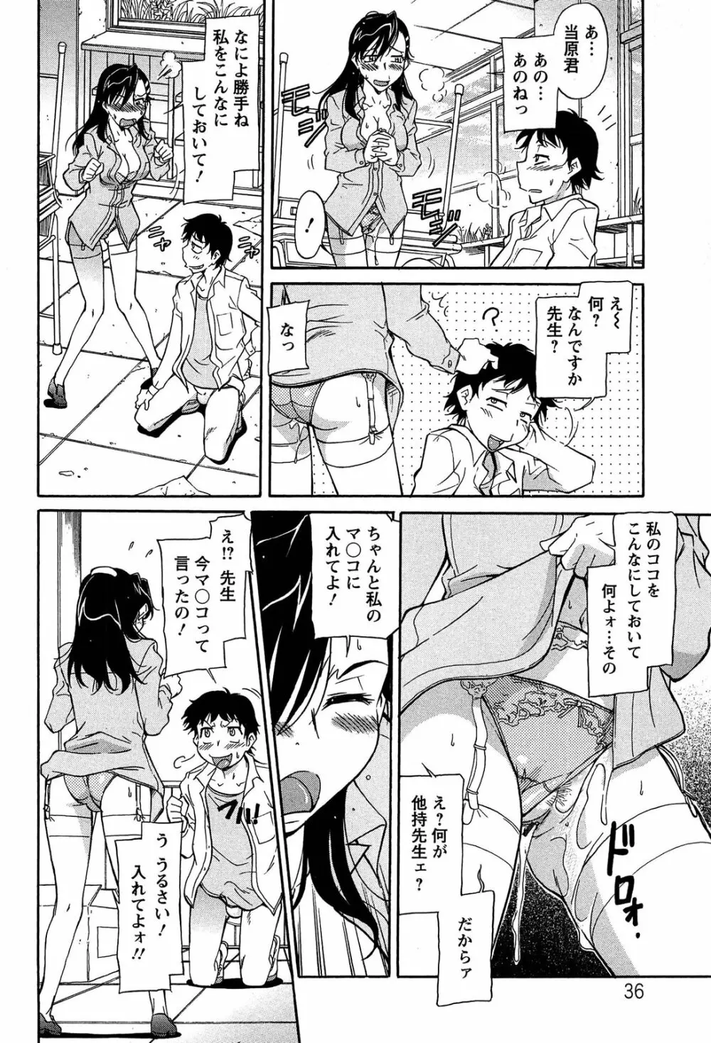 馬乗り女子捕食系 Page.38