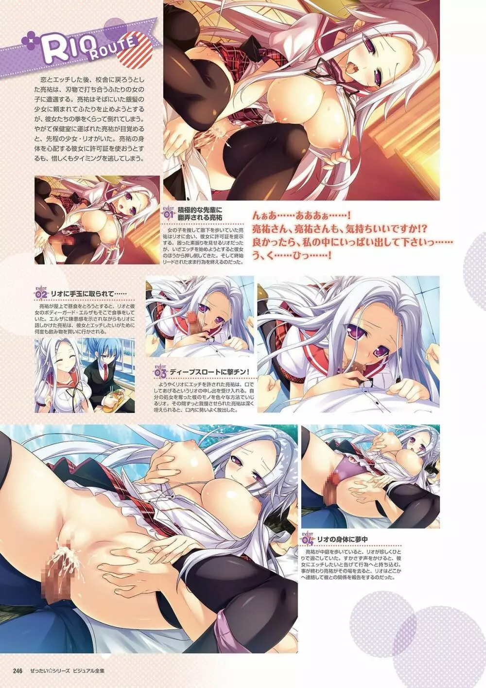 ぜったい☆シリーズ ビジュアル全集 Page.243